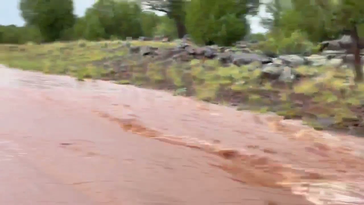 Monsoon weather brought flooding to Show Low area