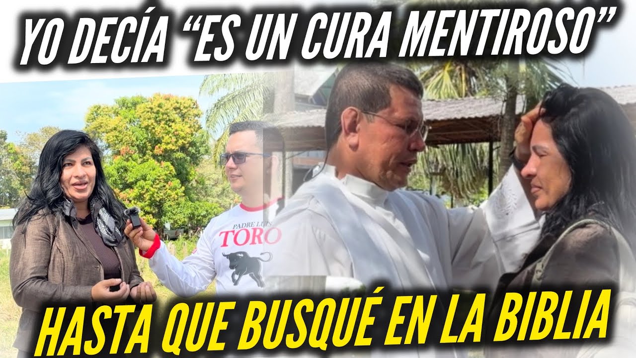 ⚠️ADVENTISTA se hizo CATÓLICA después de un DEBATE con el PADRE LUIS TORO😳desde el TV