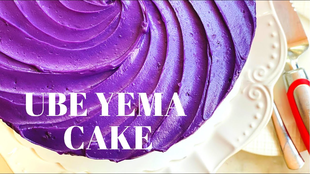 Ube Yema Cake
