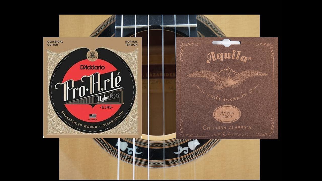 D' Addario EJ45 VS Aquila Ambra 2000