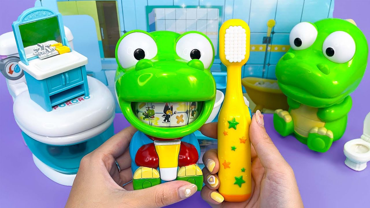 💎Pororo asmr💎 Satisfying with Unboxing Pororo Toothbrush and POTTY Playset 🚽😬🪥 Toy ASMR