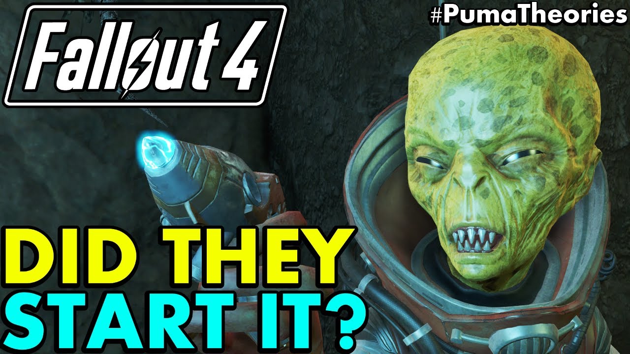 Fallout 4 Theory: Did the Zetan Aliens Really Start or Cause the Great W-A-R? #PumaTheories