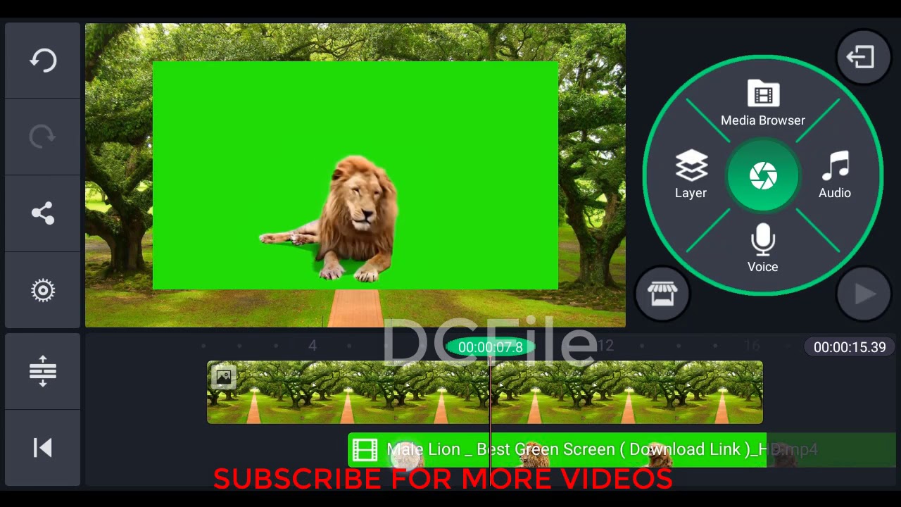Green Kinemaster Pro 2018 how to create VFX effects in video