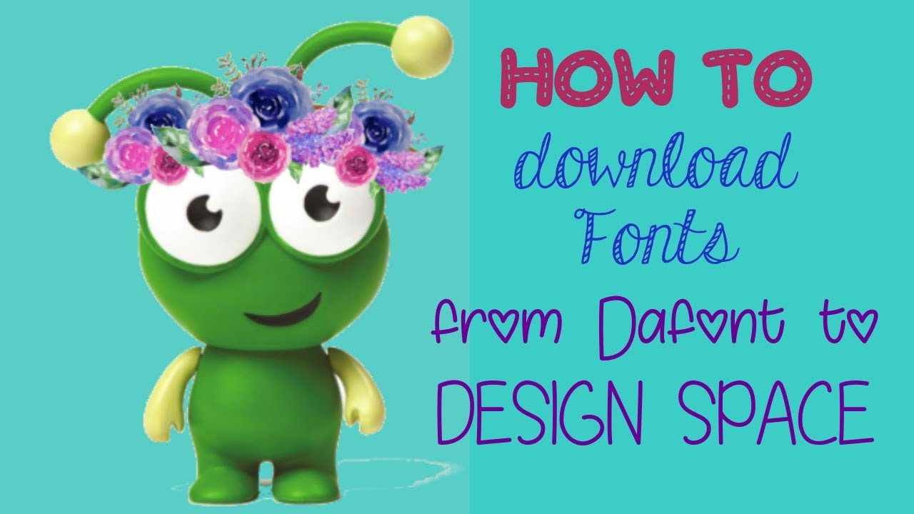 How to Download Fonts from Dafont to Design Space