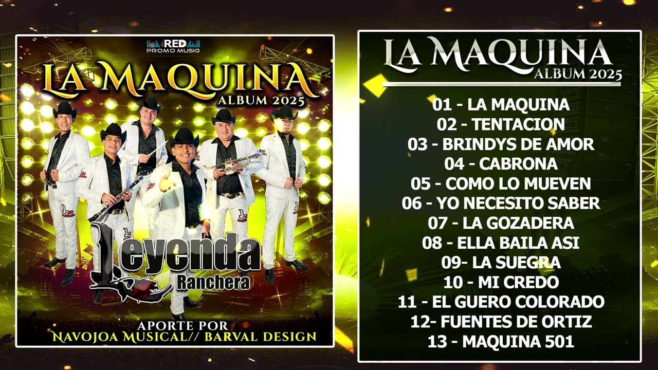 LEYENDA RANCHERA   LA MAQUINA (Album 2025)