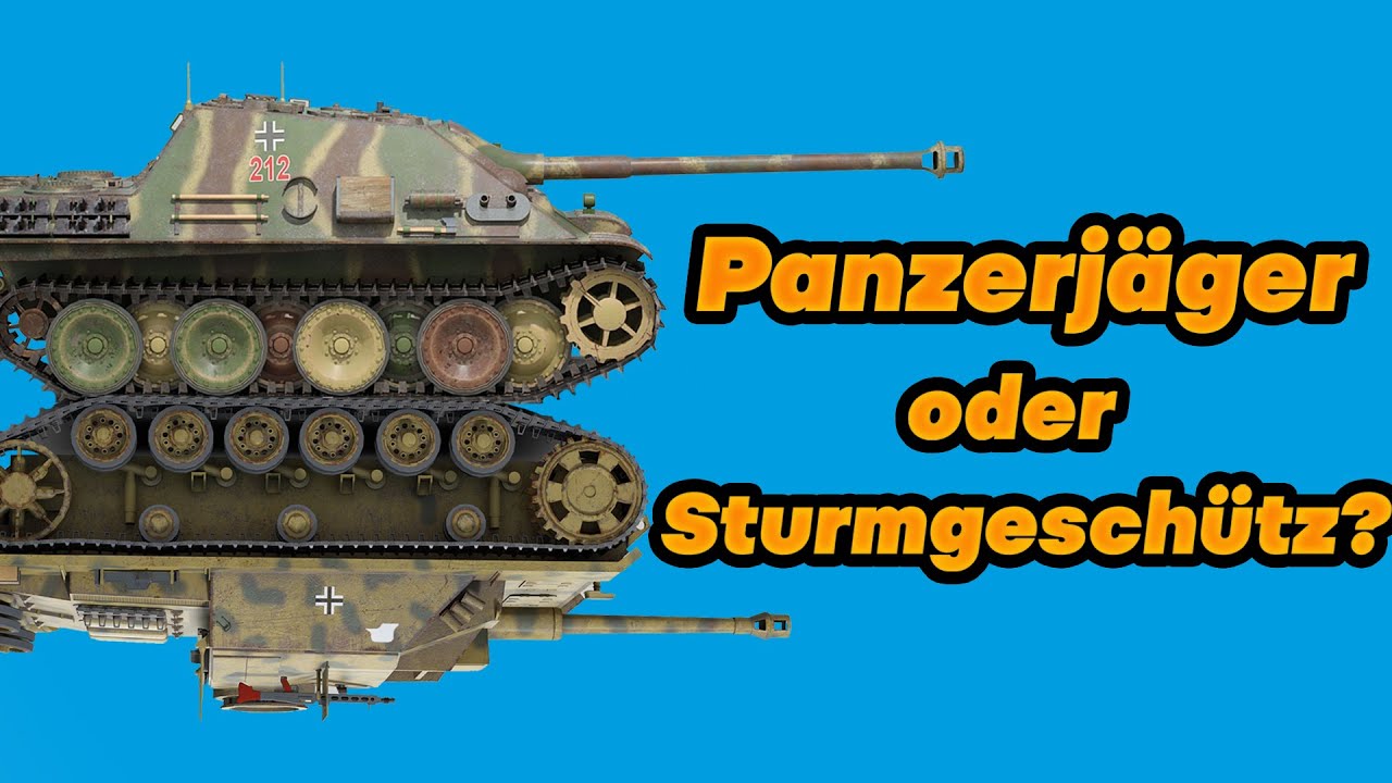 Sturmgesch&uuml;tze vs Panzerj&auml;ger / Was war besser ?? / Analyse der Kampfkraft WK2