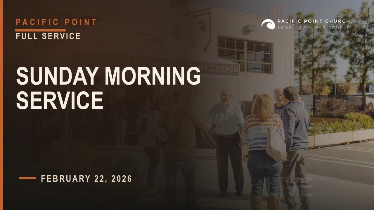 Join us for a new message from Pacific Point Church 10:00am PST