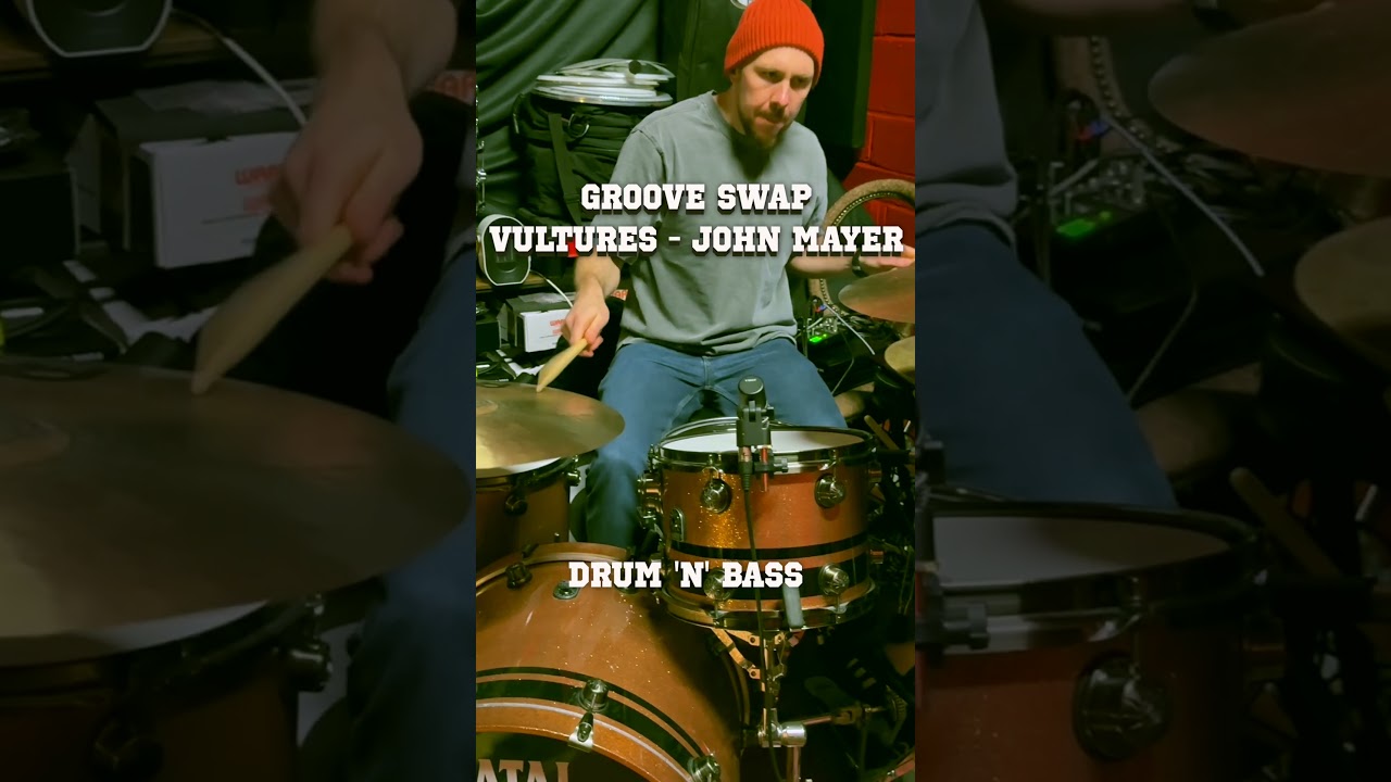 Jumping on the Groove Swap train. Apologies to Steve Jordan 😂 #drums #drummerworld #johnmayer