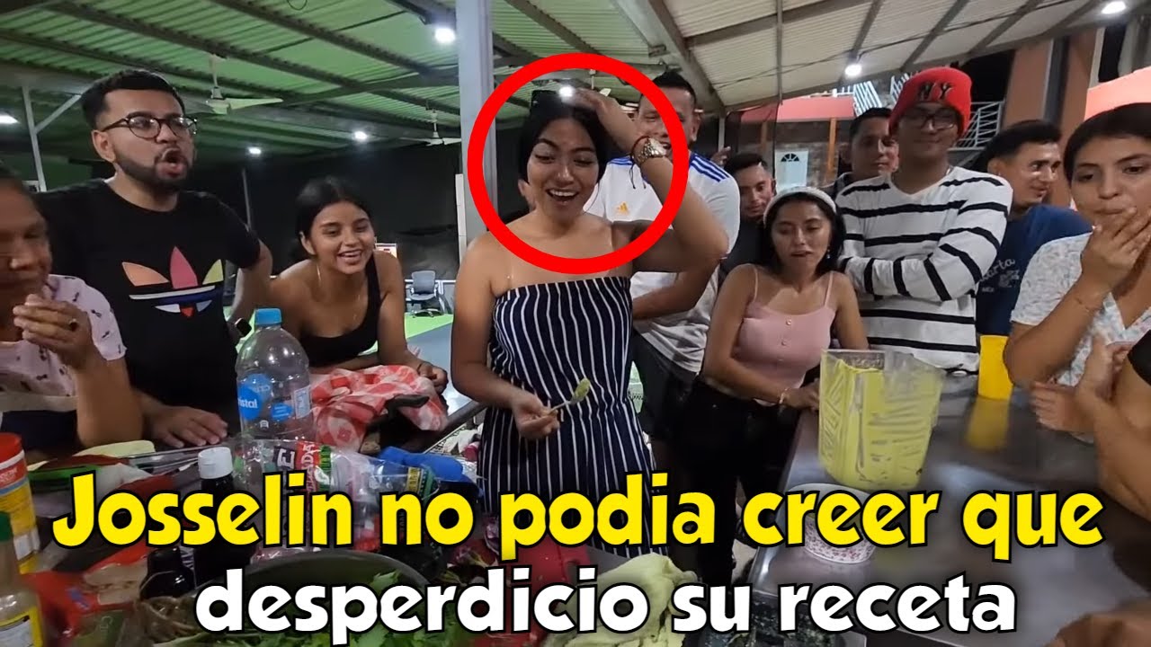 Así quedo Josselin al ver que se había equivocado de tortillas para su receta. Parte 43