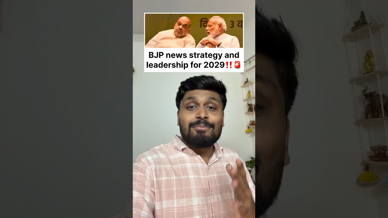 BJP 2029 Elections Strategy