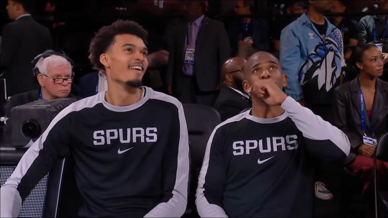 Victor Wembanyama, Chris Paul caught CHEATING & gets disqualified from NBA Skills Challenge 😭