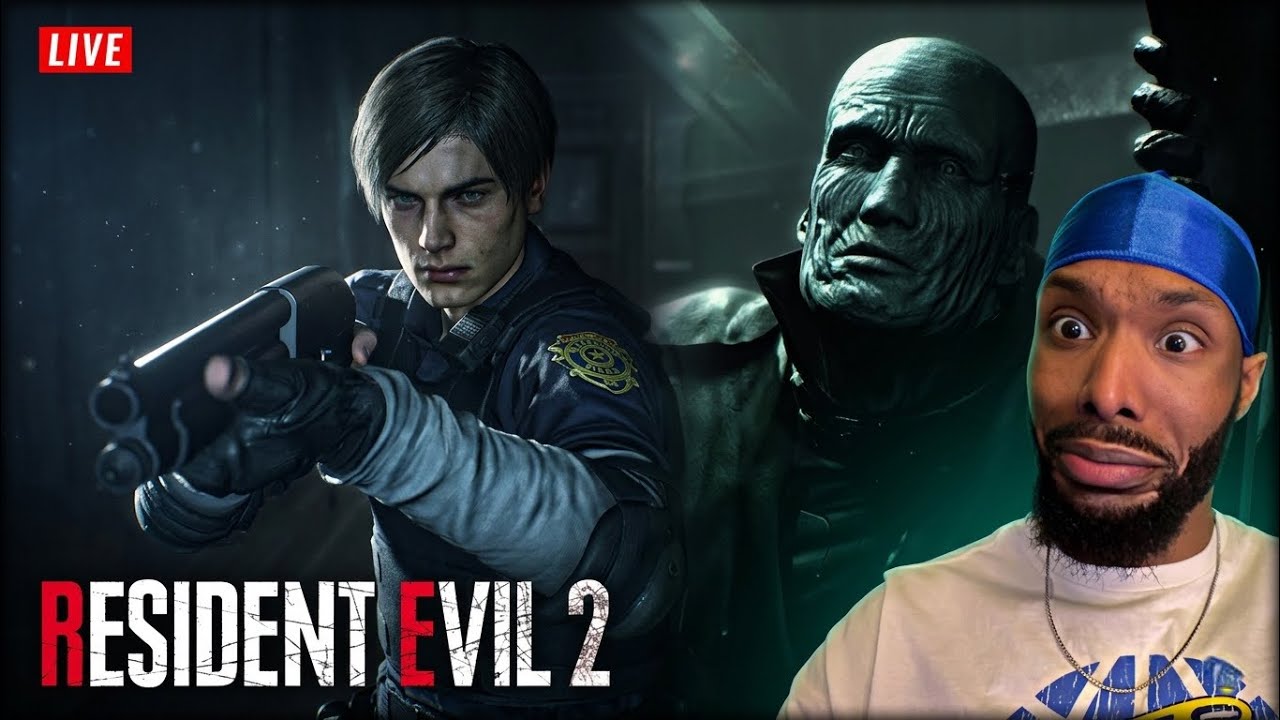 Leon’s FIRST Encounter with Mr. X is Pure Terror! - RE2 Remake