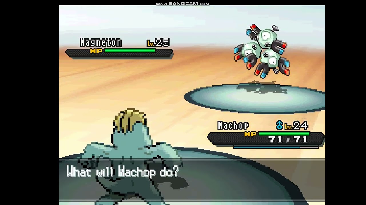 6th Boss Battle VS Wattson [Pokemon Blaze Black 2 Redux]