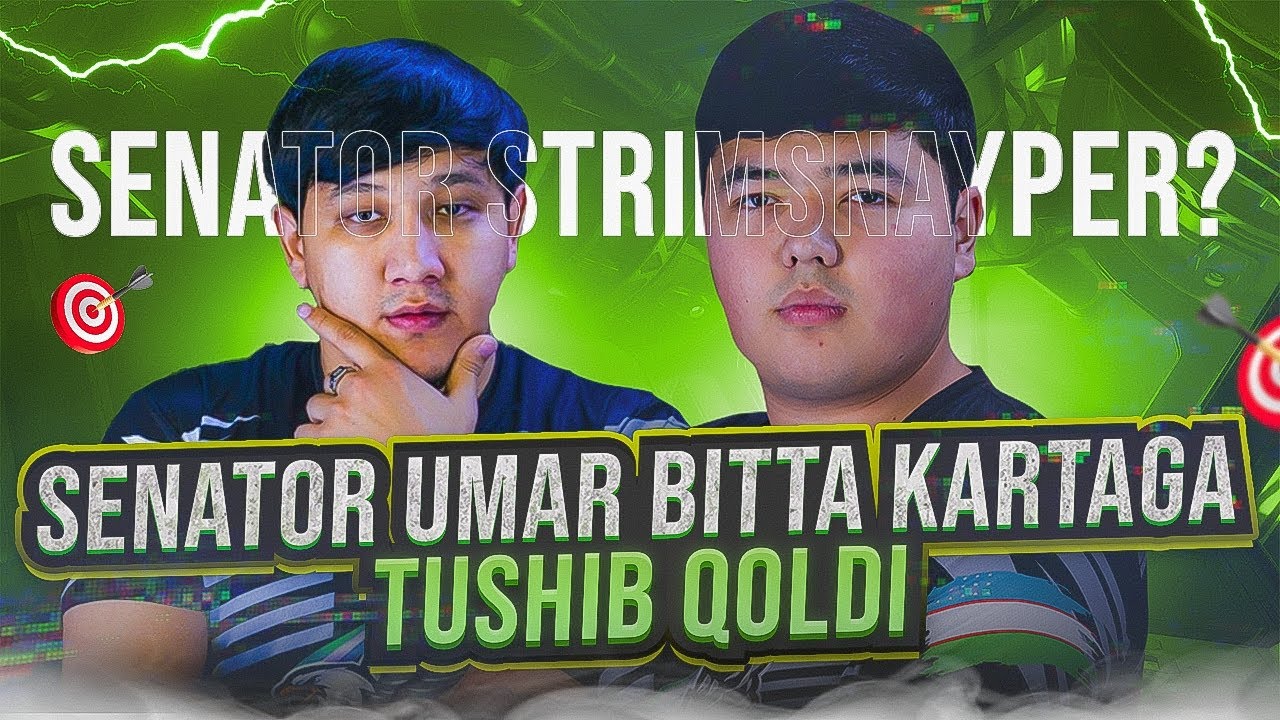 SENATOR vs UMAR bir kartaga tushib qoldi. SENATOR strim snayperlik qildimi? hammasi bilib olasiz....