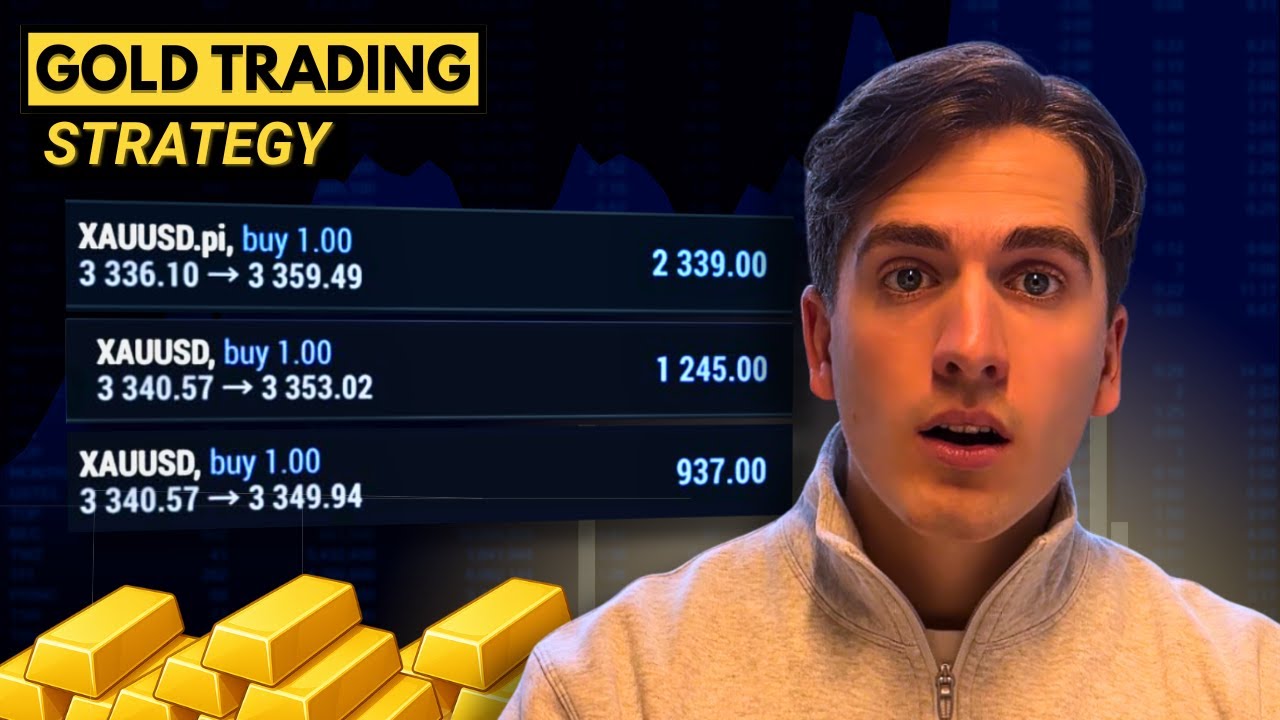 Единственная стратегия торговли золотом, которая вам когда-либо понадобится (пошаговое руководство)