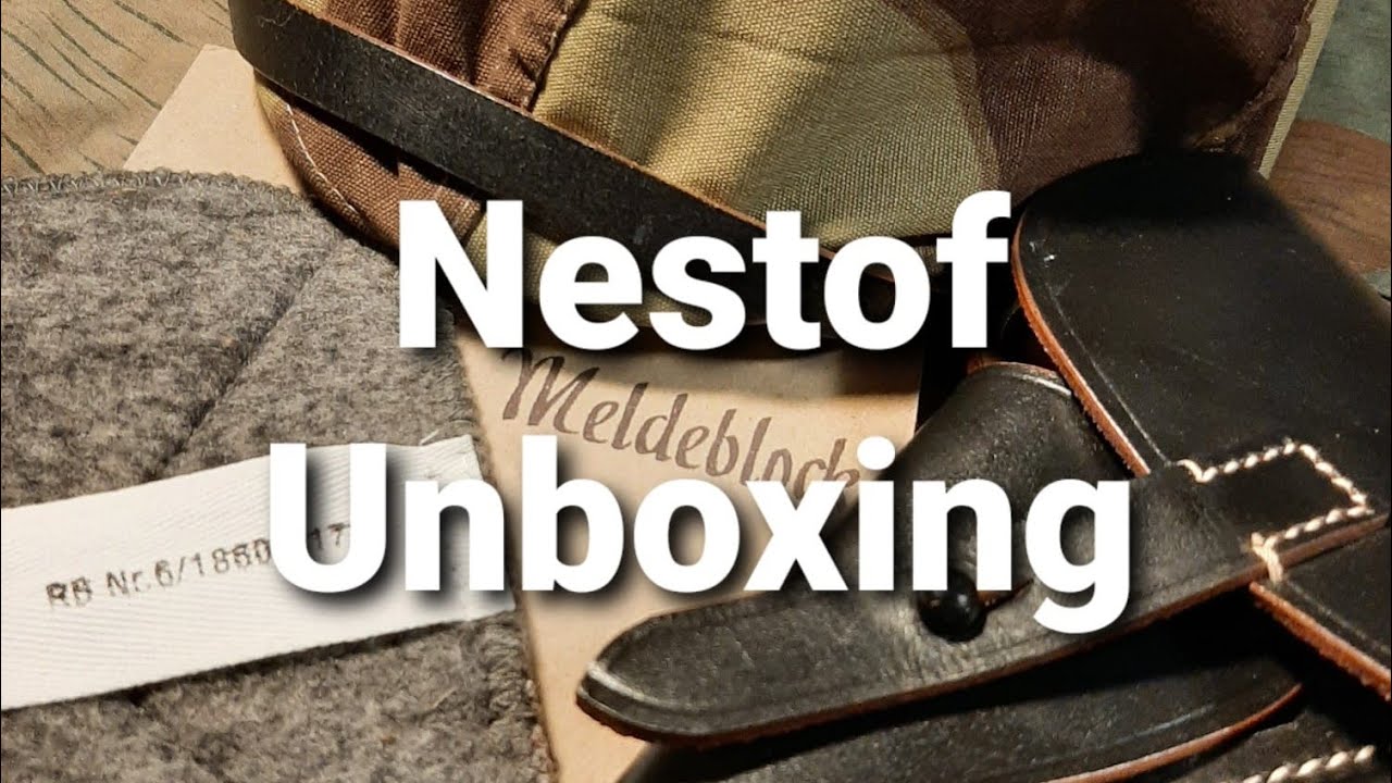 | Unboxing Nestof-Paket | Wehrmacht Reenactment |