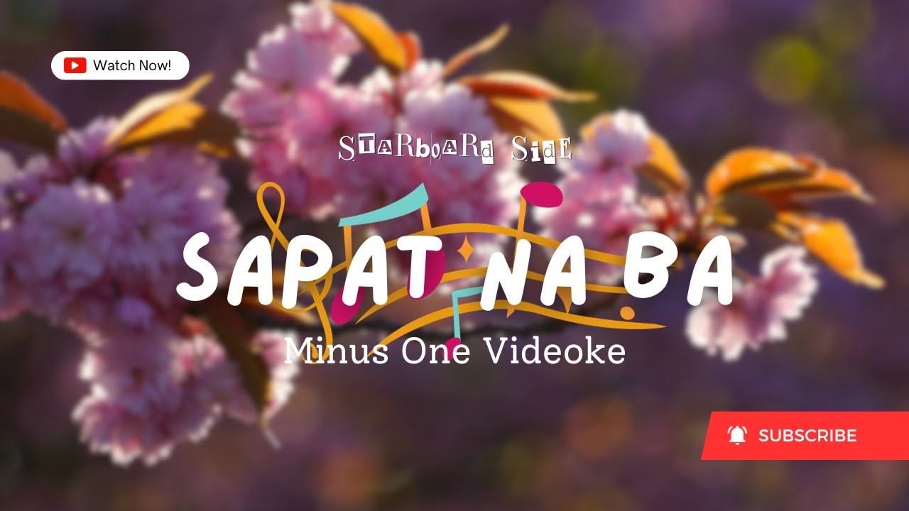 Sapat Na Ba | MCGI | ASOP | Minus One Videoke