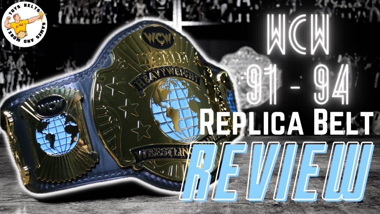 WWE Shop - WCW World Heavyweight Championship 91-94 Replica Belt Review