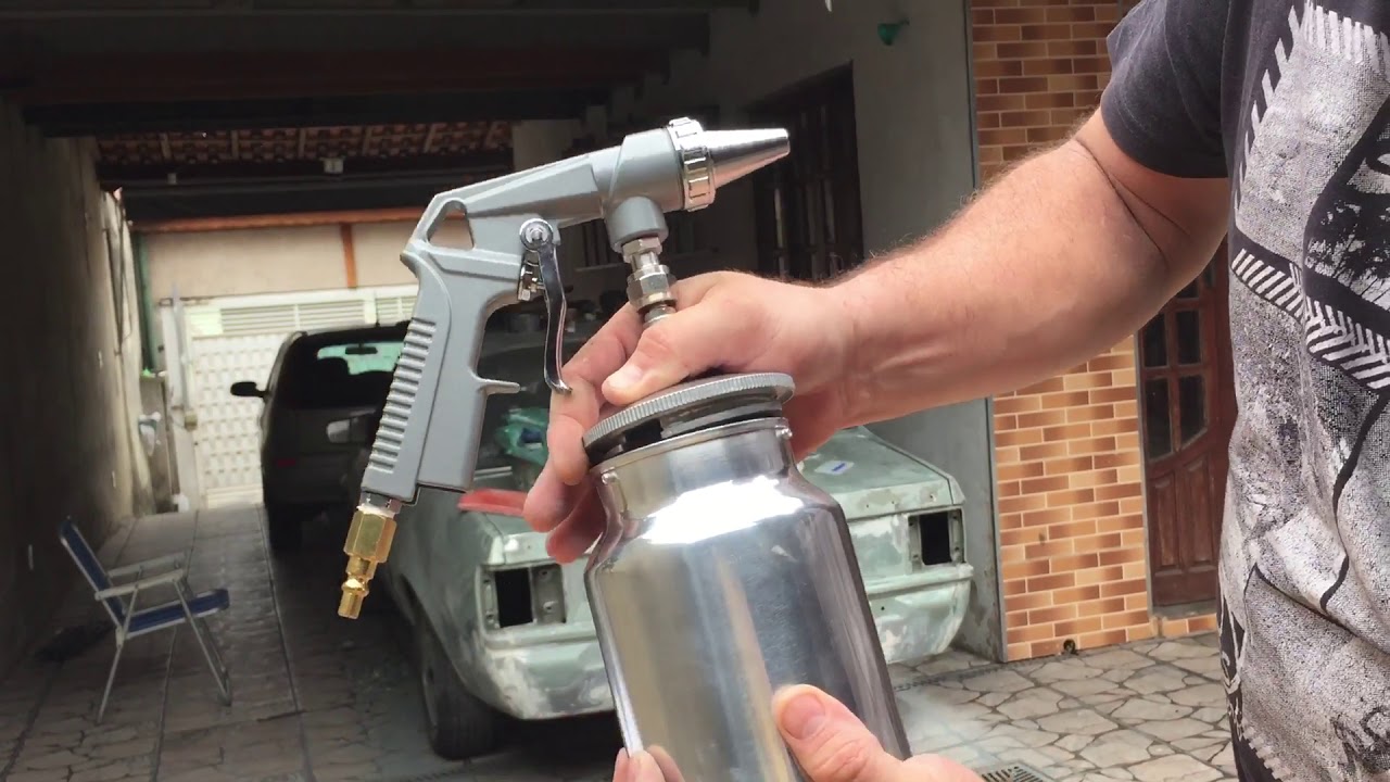 Pistola de jato de areia stels parte 2