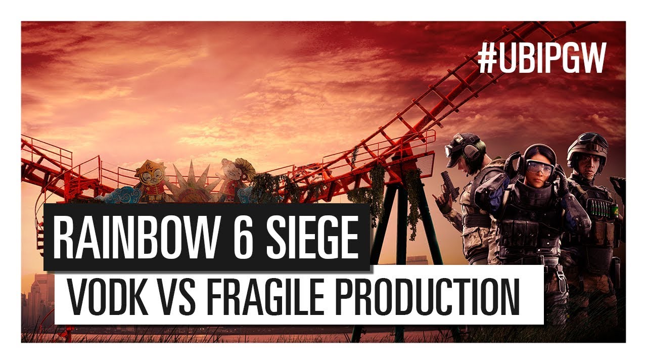 Rainbow Six Siege - Rediffusion du match VodK vs Fragile Production. #UbiPGW