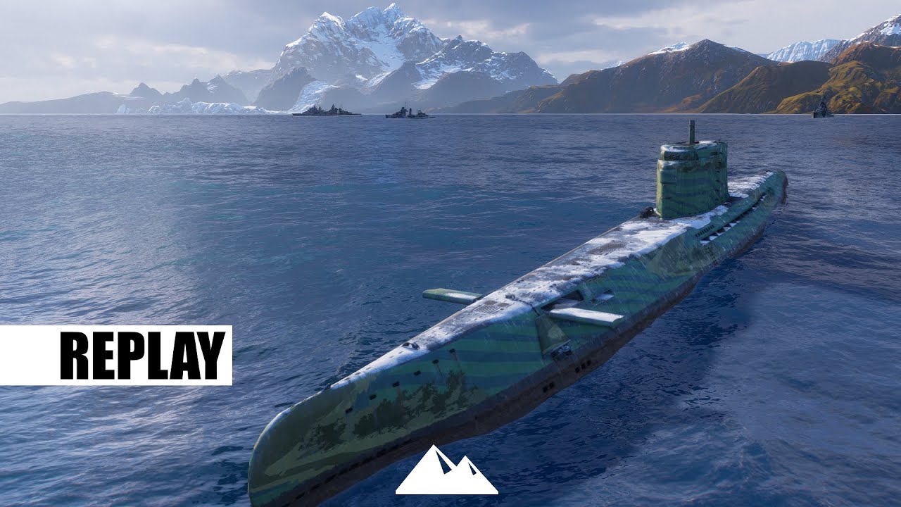 U- 2501, ohne Stats kein Vergleich! Ist das Durchschnitt? - World of Warships | [Replay] [60fps]