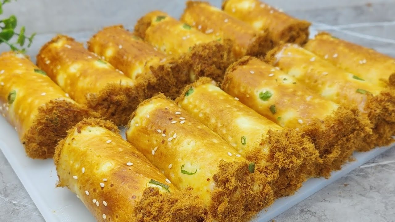 RESEP ROTI ABON GULUNG YANG LAGI RAME ! BIKIN SENDIRI AJA EMANG ENAK SIH