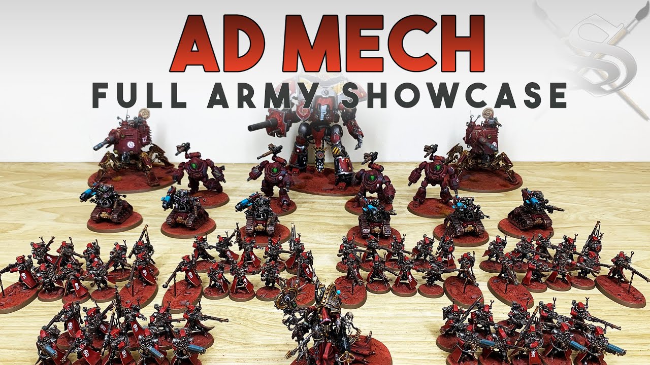 ADEPTUS MECHANICUS Warhammer 40k Army Showcase - Siege Studios