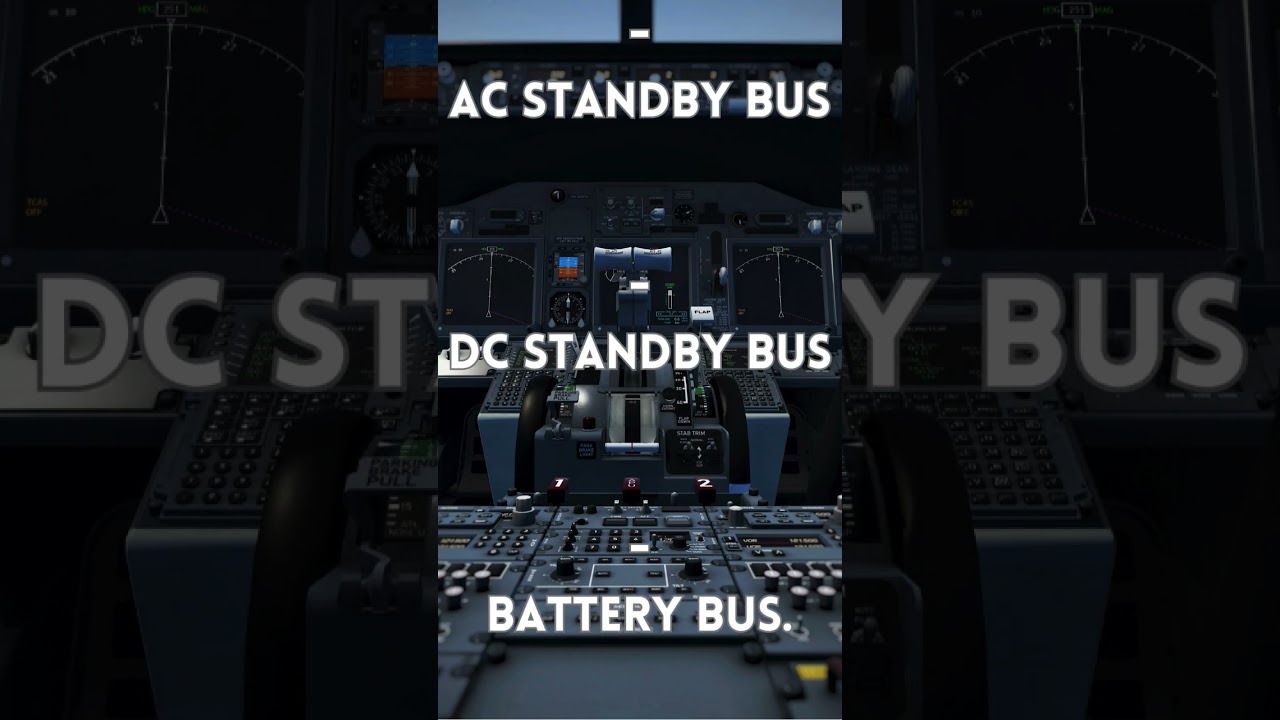 THE STANDBY POWER OFF LIGHT IN B737 #aircraft #aviations #aviationtips #737 #aircraftengineer