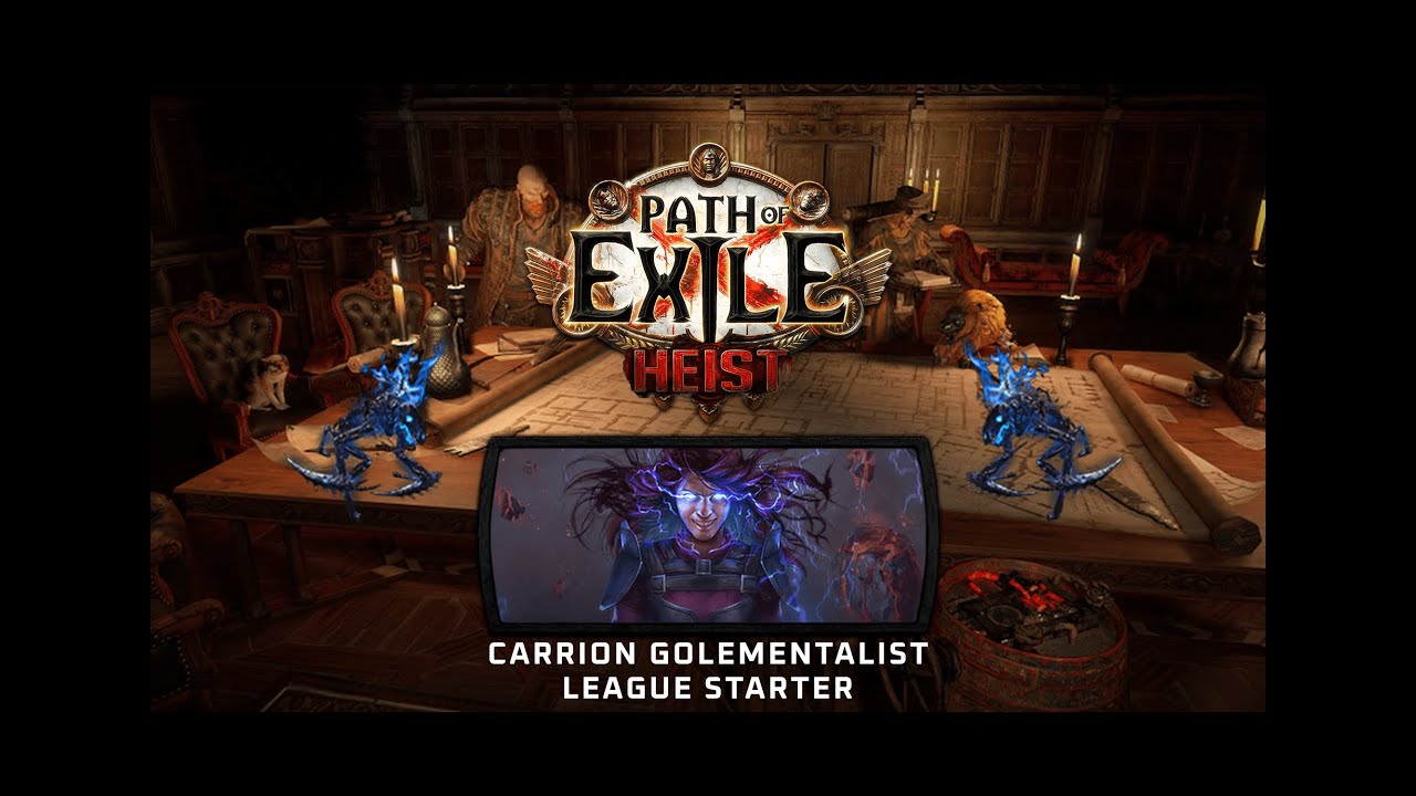 [PoE 3.12 HSC] Carrion Golementalist build diary - My league starter!