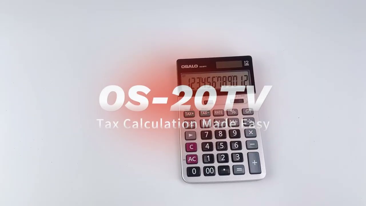Top Choice for Stores! OSALO OS-20TV Solar Tax Calculator