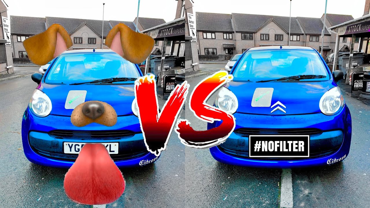 Стандартный воздухозаборник VS Конусный фильтр/Стандартный воздухозаборник VS Без воздушного филь...