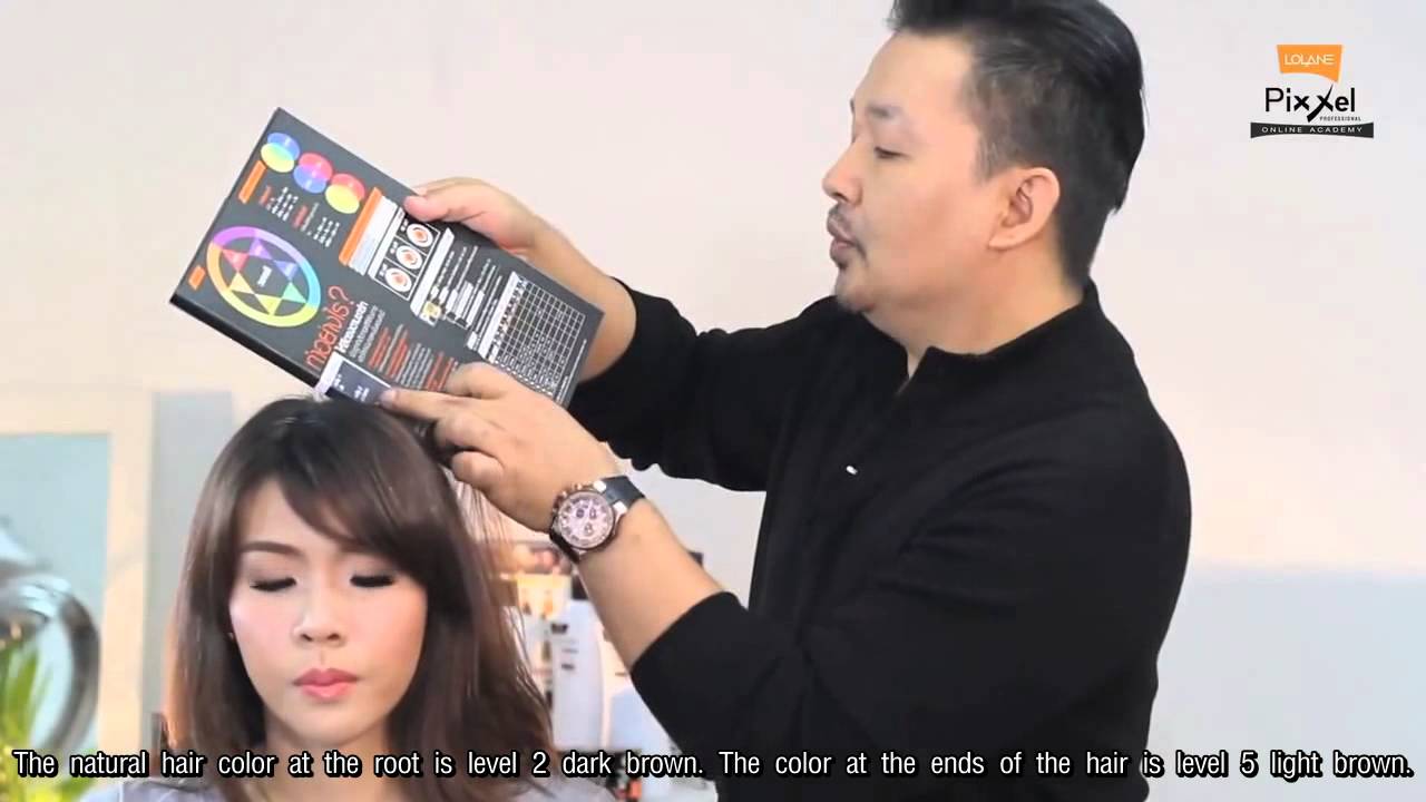 Lolane Online Academy เทคนิคการปิดผมขาว ตอน 1 (SUB ENG)