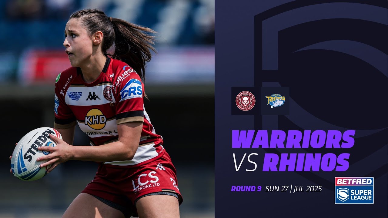 Highlights | Wigan Warriors v Leeds Rhinos | 2025 Betfred Women's Super League | Round 9