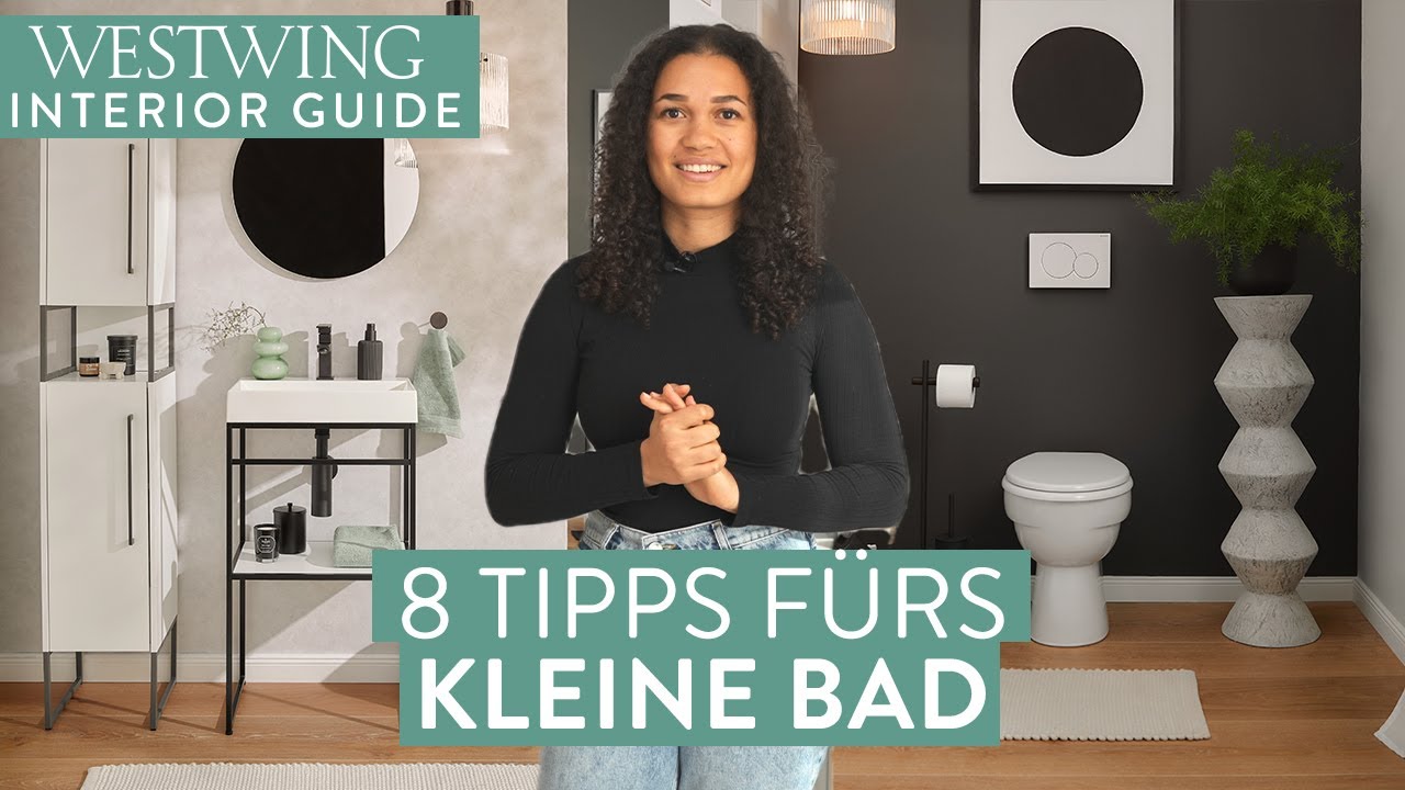 Kleines Badezimmer einrichten | Tipps f&uuml;r Euer G&auml;stebad | How to