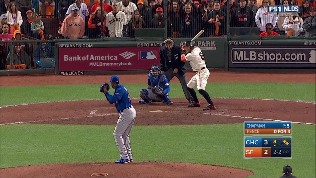 2016 NLDS Cubs vs Giants Game 3 Bottom 8