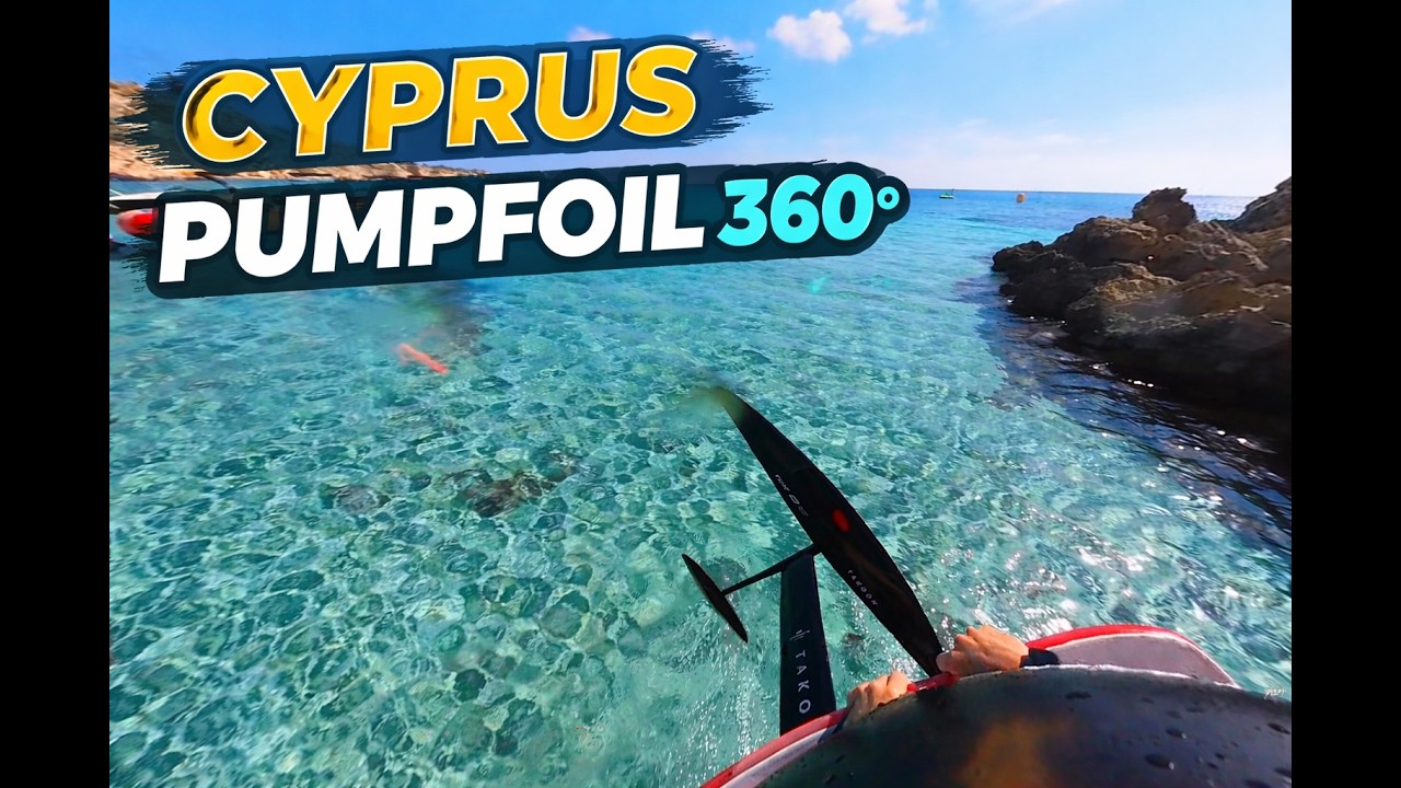 Cyprus – Konnos Beach | Pumpfoil 360 | Takoon Pump 1900
