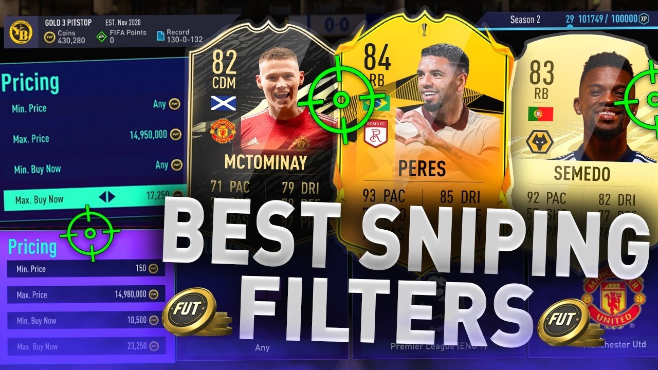 BEST SNIPING FILTERS #11 😍 *MAKE 100K QUICKLY* (FIFA 21 BEST SNIPING FILTERS TO MAKE COINS) #FIFA21