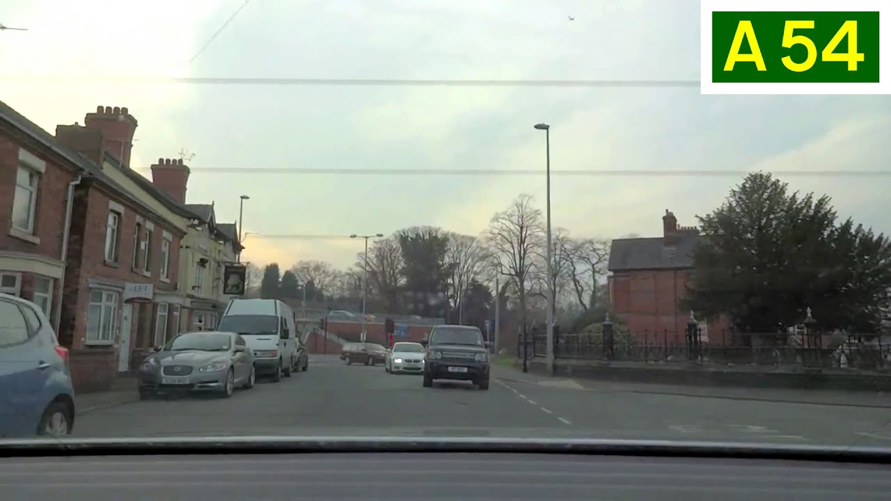A54 - Winsford to Middlewich (Part 2) - Rear View