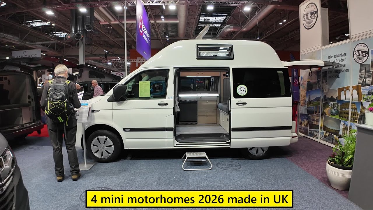 4 mini motorhomes 2026 Made in UK