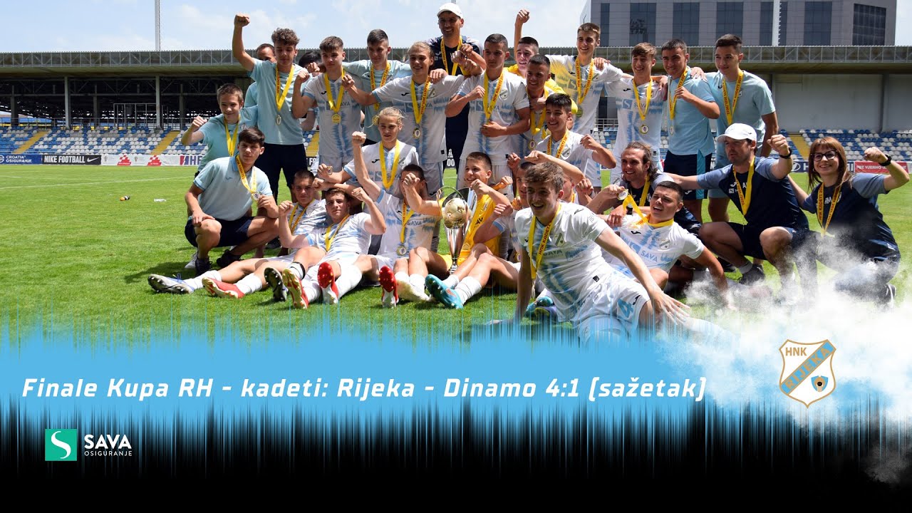 Finale Kup Hrvatske: Rijeka - Dinamo 4:1 (2021./2022.)