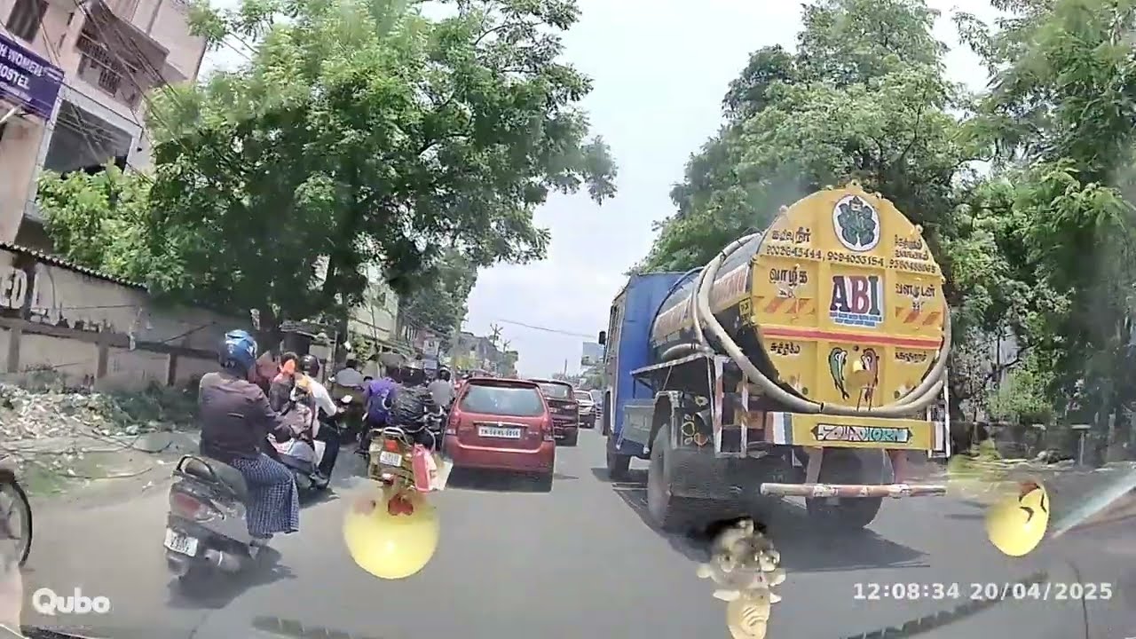 Longest flyover in Chennai (2 km) | Drive across Tambaram station | Full HD