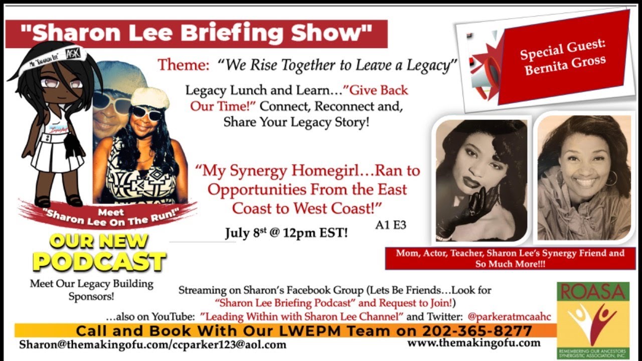 Sharon Lee Briefing Podcast S1 E3