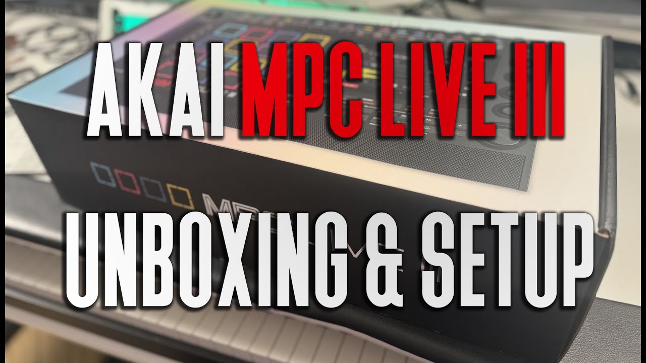 🔥 Akai MPC Live III Unboxing & First Setup &ndash; Is This the Ultimate Standalone Beat Machine? 🔥