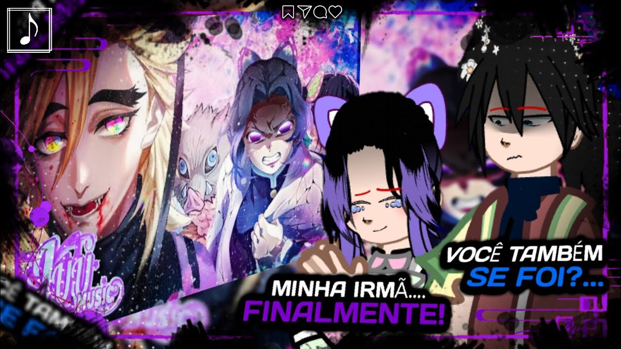 🇺🇸🇧🇷 Hashiras 𝙍𝙚𝙖𝙜𝙞𝙣𝙙𝙤 Ao 𝙍𝙖𝙥+𝙏𝙧𝙖𝙞𝙡𝙚𝙧 Vai pela sombra...🦋 | Douma vs Shinobu, Kanao e Inosuke 🇺🇸🇧🇷