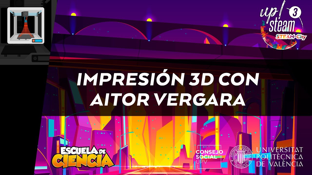 Impresión 3D con Aitor Vergara