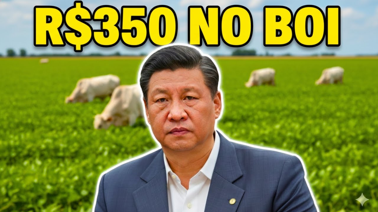 BOI GORDO A R$ 350! Soja Dispara em Chicago com a China e o Alerta de Crise Financeira no Agro!