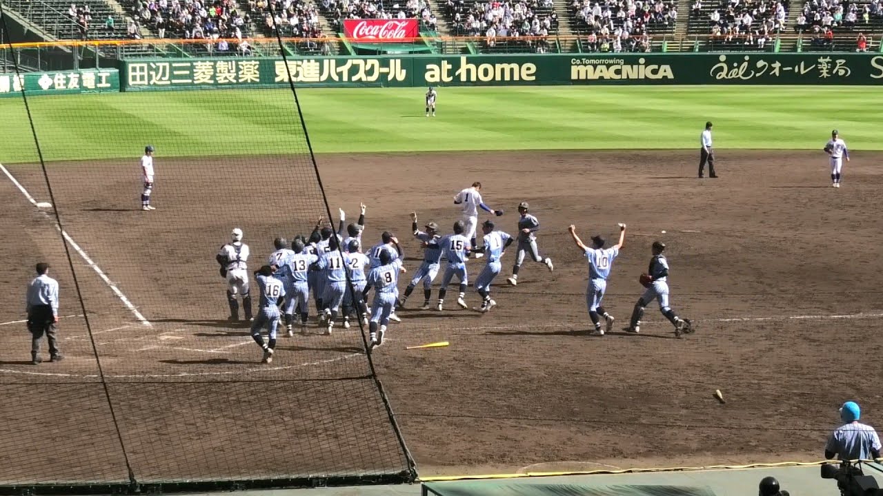 東海大相模 甲子園優勝 小島大河選手 サヨナラヒットのシーン サヨナラ勝ち→東海大相模高校校歌 第93回選抜高校野球大会 決勝 東海大相模 - 明豊高校 2021年4月1日
