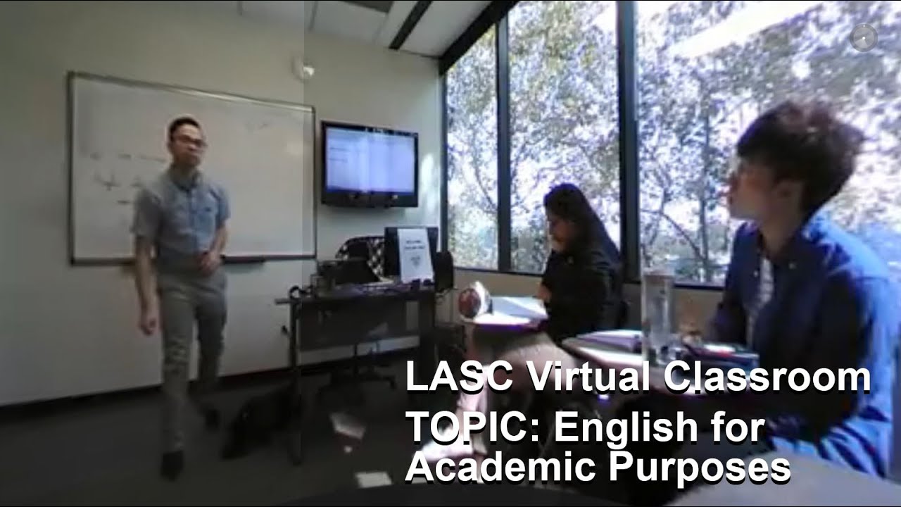 LASC Virtual Classroom: English for Academic Purposes