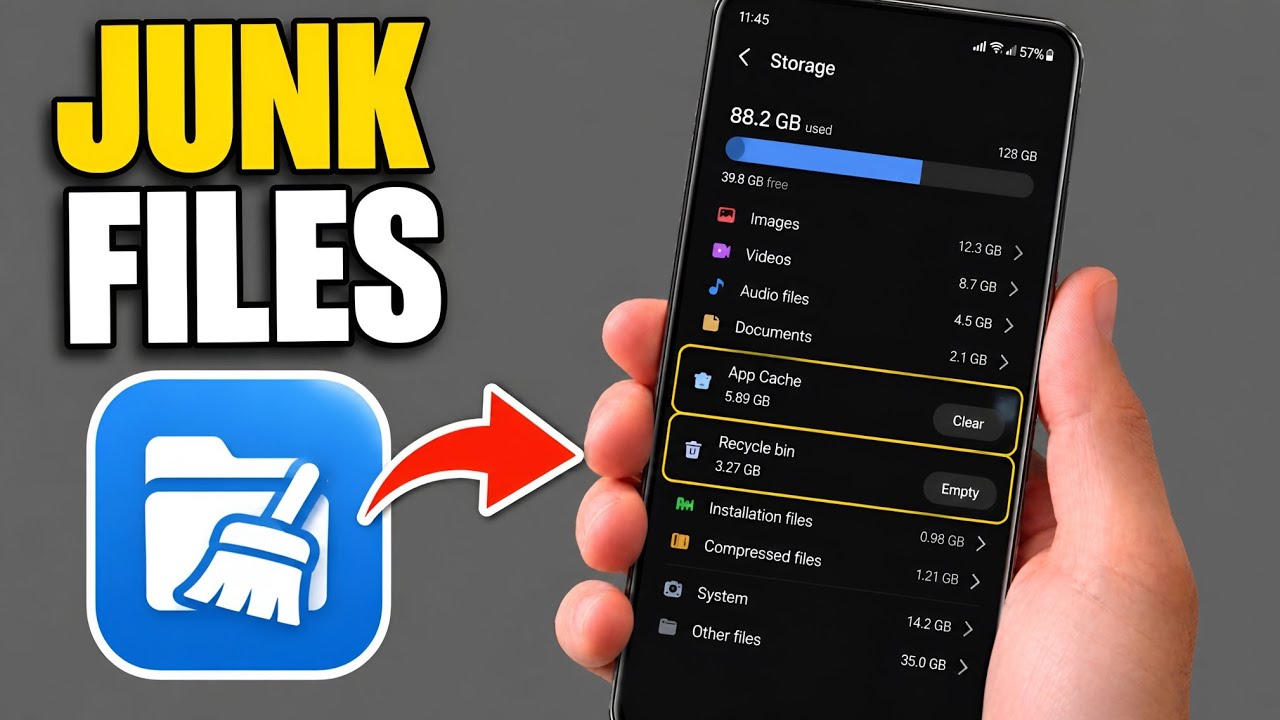Android Storage Full? Delete These Hidden Junk Files!