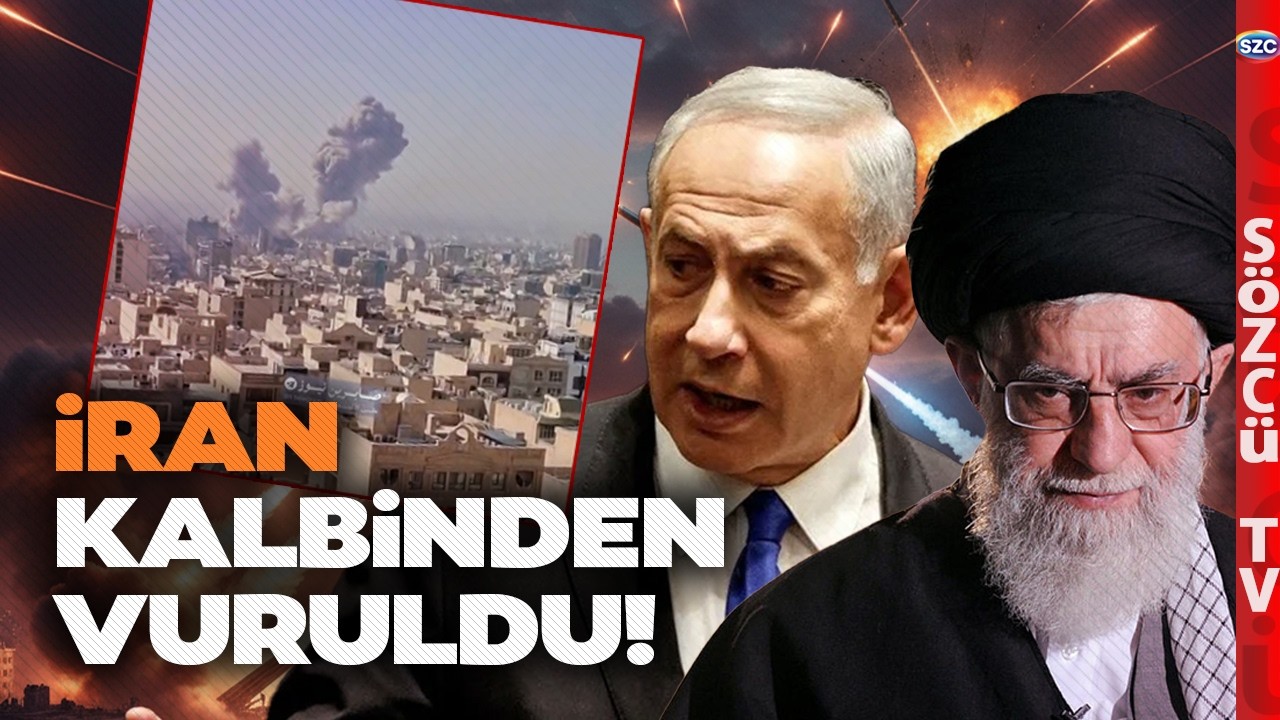 'Daha Önce Böyle Saldırı Görmedik' İsrail'in İran'a Saldırısından İlk Görüntüler! Tahran'da Kaos